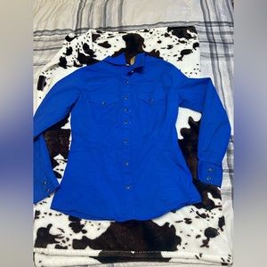 Womens Pearl snap